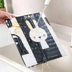 Household Cooktop Splash Oil Baffle Gas Stove Heat Insulation Plate Resistance With Durable,84*32.5*0.3cm,Starlight -Pas Cher Réchaud Boutique 54705588 5