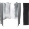 QERSTA 9 Assiettes Pare-Vent Pliable En Fer Galvanisé Iéger Anti-Vent Pare-Brise De Camping Portable Pour Pique-Nique Rechaud De Camping Cuisinière à Gaz Camping Randonnée -Pas Cher Réchaud Boutique 55311592 1