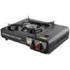 CONTIKI Réchaud à Gaz Gril Portatif De Cassette De La Cuisinière à Gaz 2900W Pour La Cuisson Extérieure De Randonnée De Camping - Le Noir -Pas Cher Réchaud Boutique 55645040 1