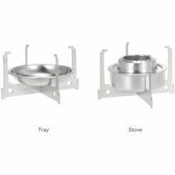 Réchaud à Gaz TOMSHOO Mini Réchaud à Alcool Brûleur à Esprit Réchaud Portable Mini Réchaud De Camping Extérieur Ultra-léger Four Avec Support Croisé - Plateau D'alcool -Pas Cher Réchaud Boutique 55645079 3