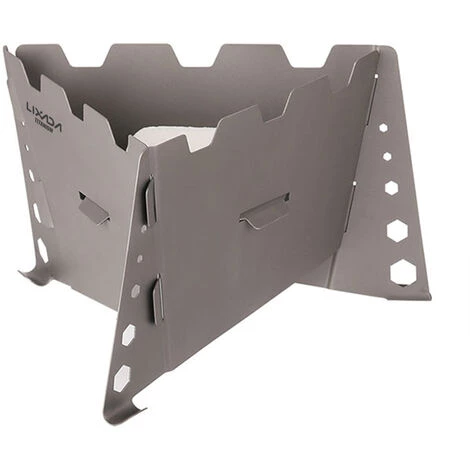 Réchaud à Gaz Réchaud à Alcool Solidifié En Titane Pliant Lixada Pour Le Camping En Plein Air, La Randonnée, La Randonnée - Titane 3 Réchaud à Gaz Réchaud à Alcool Solidifié En Titane Pliant Lixada Pour Le Camping En Plein Air, La Randonnée, La Randonnée - Titane