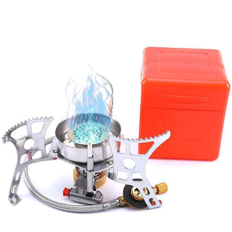 SUPERSELLER Réchaud à Gaz Cuisinière à Gaz Portable Four à Gaz Fendu Réchaud De Camping En Plein Air Réchaud à Allumage Piézo-électrique/réchaud à Allumage Manuel - Réchaud à Allumage Pizeo 4 SUPERSELLER Réchaud à Gaz Cuisinière à Gaz Portable Four à Gaz Fendu Réchaud De Camping En Plein Air Réchaud à Allumage Piézo-électrique/réchaud à Allumage Manuel - Réchaud à Allumage Pizeo – Image 2