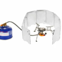 SUPERSELLER Réchaud à Gaz Cuisinière à Gaz De Camping Pliante Portable En Acier Inoxydable Randonnée Pique-nique Cuisinière Avec Pare-brise à 9 Plaques - Poêle Avec Pare-vent -Pas Cher Réchaud Boutique 55645762 3