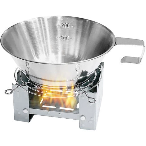SUPERSELLER Réchaud à Gaz Lot De 3 Bols En Acier Inoxydable Avec Réchaud à Alcool Solidifié Et Support Pour Camping En Plein Air, Randonnée, Sac à Dos, Pique-nique. - 3 Pièces Ensemble 4 SUPERSELLER Réchaud à Gaz Lot De 3 Bols En Acier Inoxydable Avec Réchaud à Alcool Solidifié Et Support Pour Camping En Plein Air, Randonnée, Sac à Dos, Pique-nique. - 3 Pièces Ensemble – Image 2