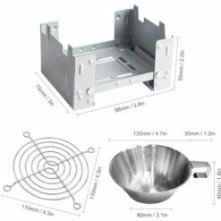 SUPERSELLER Réchaud à Gaz Lot De 3 Bols En Acier Inoxydable Avec Réchaud à Alcool Solidifié Et Support Pour Camping En Plein Air, Randonnée, Sac à Dos, Pique-nique. - 3 Pièces Ensemble 9 SUPERSELLER Réchaud à Gaz Lot De 3 Bols En Acier Inoxydable Avec Réchaud à Alcool Solidifié Et Support Pour Camping En Plein Air, Randonnée, Sac à Dos, Pique-nique. - 3 Pièces Ensemble -Pas Cher Réchaud Boutique 55645931 3