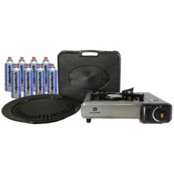 Barbecue Grill 2 En 1 Réchaud Gaz Piézo 1900 W KEMPER + Plaque Grill + 8 Cartouches Gaz 227 Gr Butane Camping 9 Barbecue Grill 2 En 1 Réchaud Gaz Piézo 1900 W KEMPER + Plaque Grill + 8 Cartouches Gaz 227 Gr Butane Camping -Pas Cher Réchaud Boutique 55661323 3