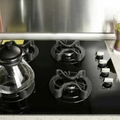 SUPERMARKET 1 Supports Pour Cuisinière à Gaz En Acier Inoxydable - Pour Wok - Support En Fer - Support Pour Brûleur à Gaz - Accessoires Pour Cuisinière à Gaz,Superma,noir -Pas Cher Réchaud Boutique 55920935 4