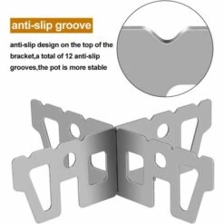 SUPERMARKET Support Croisé INOX De Casserole Poêle Bouilloire Popote Accessoire Pour Réchaud De Camping Réchaud De Randonnée Réchaud à Gaz Réchaud à Alcool Cuisine Extérieure Pique-Nique,Superma,argent 10 SUPERMARKET Support Croisé INOX De Casserole Poêle Bouilloire Popote Accessoire Pour Réchaud De Camping Réchaud De Randonnée Réchaud à Gaz Réchaud à Alcool Cuisine Extérieure Pique-Nique,Superma,argent -Pas Cher Réchaud Boutique 55920946 4