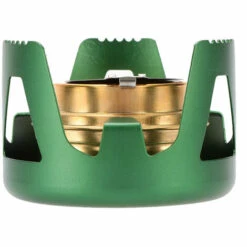 Lixada Cuivre Alliage Portable Mini Brûleur À Esprit Ultra-léger Réchaud À Alcool Camping En Plein Air Réchaud Four - Vert -Pas Cher Réchaud Boutique 56090969 5