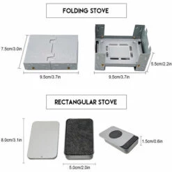 SUPERSELLER Réchaud Extérieur En Acier Inoxydable Mini Gril Four à Alcool Portable Gril Pliant Brûlant De L'alcool Réchaud De Camping Outil De Pique-nique De Camping Pour L'utilisation Du Parc à La Maison 10 SUPERSELLER Réchaud Extérieur En Acier Inoxydable Mini Gril Four à Alcool Portable Gril Pliant Brûlant De L'alcool Réchaud De Camping Outil De Pique-nique De Camping Pour L'utilisation Du Parc à La Maison -Pas Cher Réchaud Boutique 56091478 4