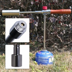 CAMPINGMOON Lanterne à Gaz Extension Tube Blow Torch Extender Pole Camping Lampe Extension Rod Pour Camping Randonnée , 200cm - 200cm -Pas Cher Réchaud Boutique 56806635 3