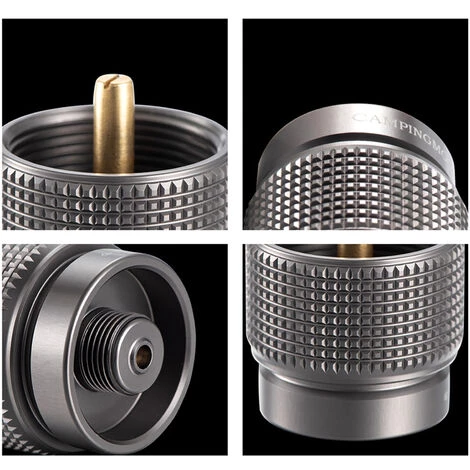 CAMPINGMOON Adaptateur De Réservoir De Carburant Propane 1L Convertisseur De Réservoir De Réchaud De Camping De Sortie De Valve Lindal , Argent - Argent 5 CAMPINGMOON Adaptateur De Réservoir De Carburant Propane 1L Convertisseur De Réservoir De Réchaud De Camping De Sortie De Valve Lindal , Argent - Argent – Image 3