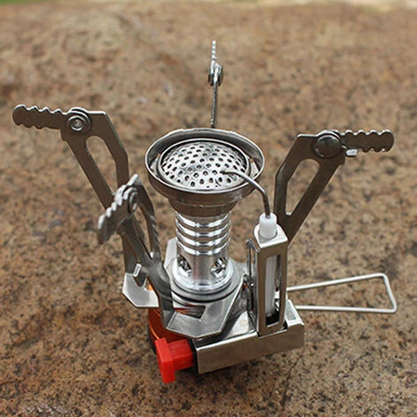 SUPERSELLER Mini Réchaud De Camping Portable Réchaud à Gaz Réchaud De Poche Brûleur Avec Allumage Piezo Pour Camping En Plein Air Pique-nique Randonnée Cuisine , Multicolore - Multicolore 4 SUPERSELLER Mini Réchaud De Camping Portable Réchaud à Gaz Réchaud De Poche Brûleur Avec Allumage Piezo Pour Camping En Plein Air Pique-nique Randonnée Cuisine , Multicolore - Multicolore – Image 2