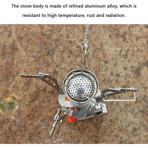 SUPERSELLER Mini Réchaud De Camping Portable Réchaud à Gaz Réchaud De Poche Brûleur Avec Allumage Piezo Pour Camping En Plein Air Pique-nique Randonnée Cuisine , Multicolore - Multicolore 5 SUPERSELLER Mini Réchaud De Camping Portable Réchaud à Gaz Réchaud De Poche Brûleur Avec Allumage Piezo Pour Camping En Plein Air Pique-nique Randonnée Cuisine , Multicolore - Multicolore – Image 3