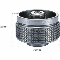 Adaptateur De Cylindre CAMPINGMOON Adaptateur De Poêles D'extérieur En Alliage D'aluminium Adaptateur De Connecteur De Four De Camping , Argent - Argent -Pas Cher Réchaud Boutique 56807611 4