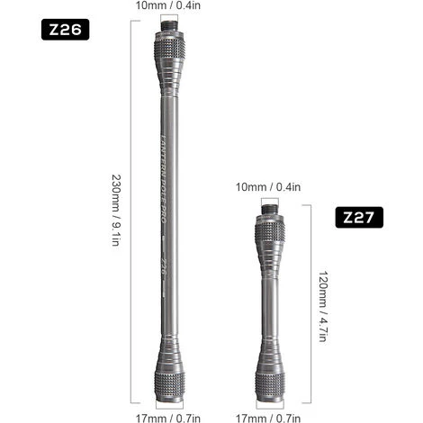 CAMPINGMOON Lanterne à Gaz Tube D'extension Lampe Extender Pole Camping Lampe Extension Rod Pour Camping Randonnée - Z27 --- Longueur 120mm 6 CAMPINGMOON Lanterne à Gaz Tube D'extension Lampe Extender Pole Camping Lampe Extension Rod Pour Camping Randonnée - Z27 --- Longueur 120mm – Image 4