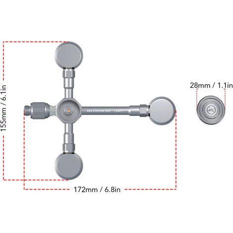 CAMPINGMOON Adaptateur De Conversion De Tête De Cartouche De Gaz Multifonctionnel Convertisseur De Réservoir Plat De Buse , Z32 - Z32 4 CAMPINGMOON Adaptateur De Conversion De Tête De Cartouche De Gaz Multifonctionnel Convertisseur De Réservoir Plat De Buse , Z32 - Z32 – Image 2