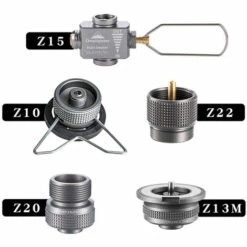CAMPINGMOON Gas Saver Plus Avec Adaptateurs De Gaz Pour Le Camping, La Randonnée, La Pêche , Ensemble 5 - Ensemble 5 -Pas Cher Réchaud Boutique 56807665 4