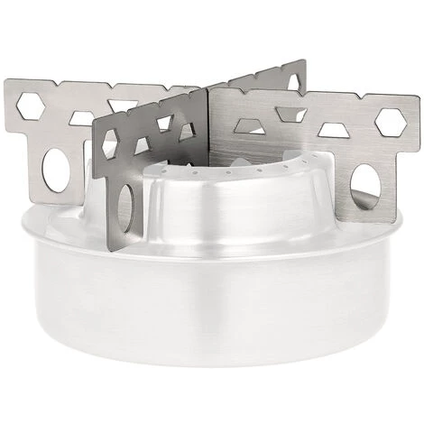 SUPERSELLER Réchaud à Alcool En Titane Support Croisé Support De Support De Réchaud De Camping En Plein Air 4 SUPERSELLER Réchaud à Alcool En Titane Support Croisé Support De Support De Réchaud De Camping En Plein Air – Image 2