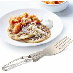 Lixada Titanium Fourchette Pliante Ultraléger En Plein Air Portable Dîner Fruits Fourchette Couverts Vaisselle Pour Camping Sac À Dos -Pas Cher Réchaud Boutique 56807738 5