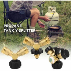 SUPERSELLER Adaptateur De Répartiteur En Y Pour Réservoir De Propane Adaptateur GPL Bidirectionnel Connecteur En T QCC1 Adaptateur En T Pour Réservoir Fonctionne Avec Les Grilles De Barbecue Réchauds De Camping Chauffage - 2 9 SUPERSELLER Adaptateur De Répartiteur En Y Pour Réservoir De Propane Adaptateur GPL Bidirectionnel Connecteur En T QCC1 Adaptateur En T Pour Réservoir Fonctionne Avec Les Grilles De Barbecue Réchauds De Camping Chauffage - 2 -Pas Cher Réchaud Boutique 56807831 3