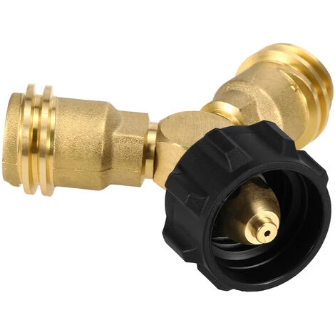SUPERSELLER Adaptateur De Répartiteur En Y Pour Réservoir De Propane Adaptateur GPL Bidirectionnel Connecteur En T QCC1 Adaptateur En T Pour Réservoir Fonctionne Avec Les Grilles De Barbecue Réchauds De Camping Chauffage - 2 7 SUPERSELLER Adaptateur De Répartiteur En Y Pour Réservoir De Propane Adaptateur GPL Bidirectionnel Connecteur En T QCC1 Adaptateur En T Pour Réservoir Fonctionne Avec Les Grilles De Barbecue Réchauds De Camping Chauffage - 2 – Image 5