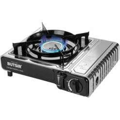 Camping Gaz Cuisinière à Gaz Portable BUTSIR MS-2000 - Idéal Pour L'extérieur-Camping-Bateaux -Camions-Restauration-Pas De Cartouches