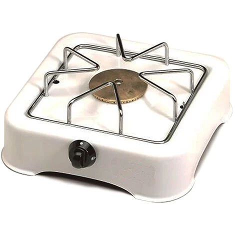 Réchaud Gaz 1 Feu - 5318 - Kitchen Chef - Blanc 3 Réchaud Gaz 1 Feu - 5318 - Kitchen Chef - Blanc