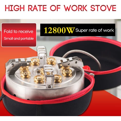 SUPERSELLER Tour Autonome En Acier Inoxydable à 9 Têtes Poêle à Feu Et à Soufre Portable à 9 Trous - Tube Isoft Simple De 1m 4 SUPERSELLER Tour Autonome En Acier Inoxydable à 9 Têtes Poêle à Feu Et à Soufre Portable à 9 Trous - Tube Isoft Simple De 1m – Image 2