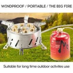 SUPERSELLER Tour Autonome En Acier Inoxydable à 9 Têtes Poêle à Feu Et à Soufre Portable à 9 Trous - Tube Isoft Simple De 1m 10 SUPERSELLER Tour Autonome En Acier Inoxydable à 9 Têtes Poêle à Feu Et à Soufre Portable à 9 Trous - Tube Isoft Simple De 1m -Pas Cher Réchaud Boutique 57593670 4