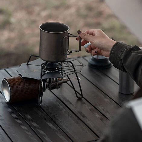 ShineTrip Réchaud De Camping Panneau Isolant Brûleur En Acier Inoxydable Bouclier Thermique Anti-Brûlure Conception Creuse Pour Camping En Plein Air Randonnée Randonnée,Modèle: Cobweb 5 ShineTrip Réchaud De Camping Panneau Isolant Brûleur En Acier Inoxydable Bouclier Thermique Anti-Brûlure Conception Creuse Pour Camping En Plein Air Randonnée Randonnée,Modèle: Cobweb – Image 3