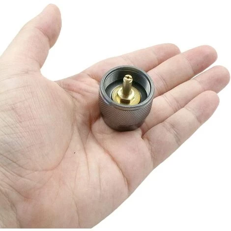 FLYME Petit Connecteur De Réchaud à Gaz Extérieur - Adaptateur De Bouteille De Gaz De Camping Réchaud De Réservoir De Soupape De Tête De Buse De Conversion Pour Réchaud à Gaz, Réchaud De Camping 5 FLYME Petit Connecteur De Réchaud à Gaz Extérieur - Adaptateur De Bouteille De Gaz De Camping Réchaud De Réservoir De Soupape De Tête De Buse De Conversion Pour Réchaud à Gaz, Réchaud De Camping – Image 3