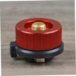FLYME Adaptateur De Bouteille De Gaz Vis De Montage De Four Adaptateur De Réservoir De Gaz Type De Cylindre De Buse Pour Réservoir De Butane Rouge 2 Pièces Réchaud De Camping -Pas Cher Réchaud Boutique 57882440 5