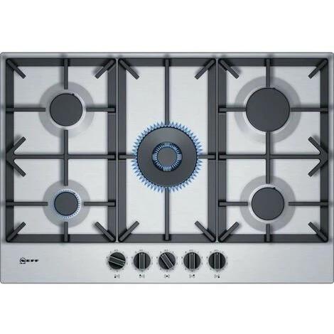 NEFF T27DS59N0 TABLE GAZ - 75CM - 4F+WOK - FLAMESELECT - INOX 3 NEFF T27DS59N0 TABLE GAZ - 75CM - 4F+WOK - FLAMESELECT - INOX
