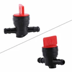 GRID COOL Robinet Essence, 5 Pièces Vanne D'arrêt 1/4" Interrupteur De Coupure De Réservoir De Gaz De Carburant Accessoire De Tondeuse à Gazon De Jardin -Pas Cher Réchaud Boutique 58349046 5