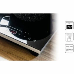 MPM MKE-14 Plaque à Induction Portable, Surface En Verre, Contrôle Tactile, 60 à 240°C 1800W Noir - Noir 6 MPM MKE-14 Plaque à Induction Portable, Surface En Verre, Contrôle Tactile, 60 à 240°C 1800W Noir - Noir -Pas Cher Réchaud Boutique 58536172 2