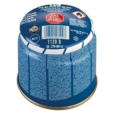 Pack 12 Cartouches Gaz 190g KEMPER Butane Perçable Sécurité Stop-gaz Breveté 4 Pack 12 Cartouches Gaz 190g KEMPER Butane Perçable Sécurité Stop-gaz Breveté – Image 2