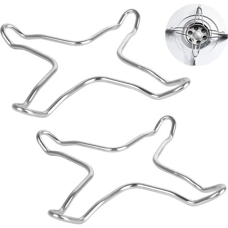CHANCEY Lot De 2 Réducteurs De Gaz En Acier Inoxydable Pour Cuisinière à Gaz - Support De Poêle à Gaz - Grille Supérieure - Support Pour Wok - Pour Cafetière,SEMAket 3 CHANCEY Lot De 2 Réducteurs De Gaz En Acier Inoxydable Pour Cuisinière à Gaz - Support De Poêle à Gaz - Grille Supérieure - Support Pour Wok - Pour Cafetière,SEMAket