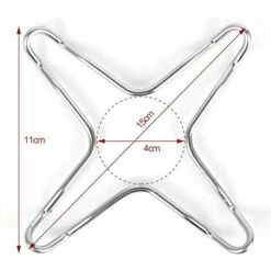 GUAZHUNIFR Lot De 2 Réducteurs à Gaz En Acier Inoxydable Pour Plaque De Cuisson à Gaz, Dessous De Plat, Support Pour Cafetière -Pas Cher Réchaud Boutique 59085022 5