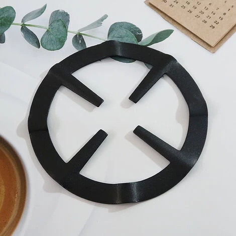 GUAZHUNIFR Accessoires Camping Cuisine Sûr Plaque Cuisson Réducteur Cuisinière à Gaz Support Durable Pratique En Aluminium Pot Farine Mijoter Anneau Portable 4 GUAZHUNIFR Accessoires Camping Cuisine Sûr Plaque Cuisson Réducteur Cuisinière à Gaz Support Durable Pratique En Aluminium Pot Farine Mijoter Anneau Portable – Image 2