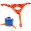 OUSUDELA Support De Réservoir De Gaz En ABS Antidérapant Réchaud à Gaz Stand Pliable Cartouche Canister Support Trépied Multi-usages Portable Pour Camping Randonnée Pique-nique Cuisson - Orange -Pas Cher Réchaud Boutique 59207201 1