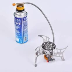 OUSUDELA 2 Pcs Adaptateur De Bouteille De Gaz De Camping Adaptateur Gaz Conversion Tête Adaptateur Connecteur De Buse Rechaud De Gaz Valve Adaptateur Pour Bidon En Butane à Visser Sur La -Pas Cher Réchaud Boutique 59289122 5