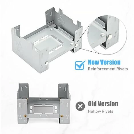 GroupM Réchaud à Alcool Pliable Portable Extérieur 7 GroupM Réchaud à Alcool Pliable Portable Extérieur – Image 5