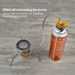 HAPPYSHOPPING Rechaud Exterieur Rechaud De Camping Adaptateur De Recharge De Propane Bruleur LPG Cylindre Plat Coupleur De Reservoir Adaptateur De Bouteille Enregistrer Ensemble De Vannes Gonflables, Modele: Multicolore -Pas Cher Réchaud Boutique 59852051 3