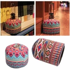 LUCKY-88 Housse De Protection Anti-collision Et Anti-chute Pour Réservoir De Gaz Plat Housse Isolante 450G Sac De Rangement Pour Réservoir De Gaz Alpin -Pas Cher Réchaud Boutique 59928452 4