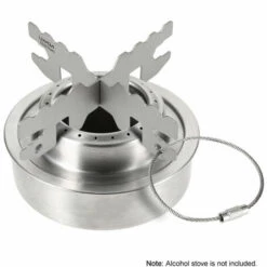 TANCYCO Support De Réchaud à Alcool Titane Cross Stand Support De Support De Réchaud Camping Extérieur,,Style 3