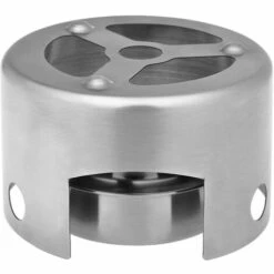 TANCYCO Poêle à Alcool Extérieur Et Rack Combo Set Mini Portable Poêle à Alcool Avec Pare-brise Rack Pour Camping Randonnée Randonnée,,Réchaud à Alcool Avec Support