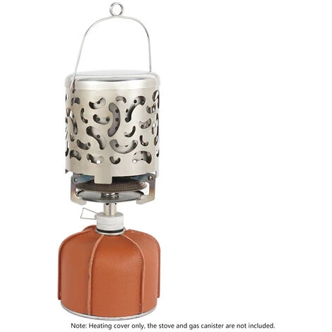 TANCYCO Mini Chauffage Extérieur Portable En Acier Inoxydable Réchaud De Camping Tente Couverture Chauffante Pour La Randonnée Randonnée Voyage,Argent, 4 TANCYCO Mini Chauffage Extérieur Portable En Acier Inoxydable Réchaud De Camping Tente Couverture Chauffante Pour La Randonnée Randonnée Voyage,Argent, – Image 2