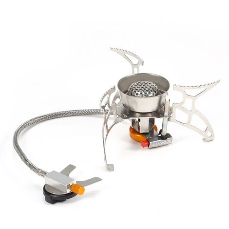 TANCYCO Réchaud à Gaz De Camping Pliable Coupe-vent à Allumage Piézo-électrique Réchaud De Randonnée Réchaud Portable En Plein Air,Brûleur En Nid D'abeille, 3 TANCYCO Réchaud à Gaz De Camping Pliable Coupe-vent à Allumage Piézo-électrique Réchaud De Randonnée Réchaud Portable En Plein Air,Brûleur En Nid D'abeille,