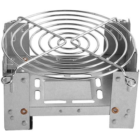 TANCYCO Camping Portable Réchaud à Alcool Réchaud Plein à Combustible à Essence Plein En Plein Air Esprit Mini Cuisson Cookout Pique-nique Barbecue En Cire,Gris, 4 TANCYCO Camping Portable Réchaud à Alcool Réchaud Plein à Combustible à Essence Plein En Plein Air Esprit Mini Cuisson Cookout Pique-nique Barbecue En Cire,Gris, – Image 2